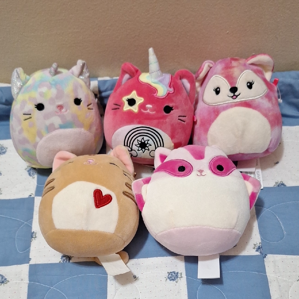Squishmallow Cat Lot